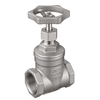 Schuifafsluiter Type: 3290 Roestvaststaal (RVS) Binnendraad (BSPP) PN16